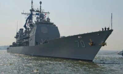 Navio de guerra dos EUA chega ao Panamá