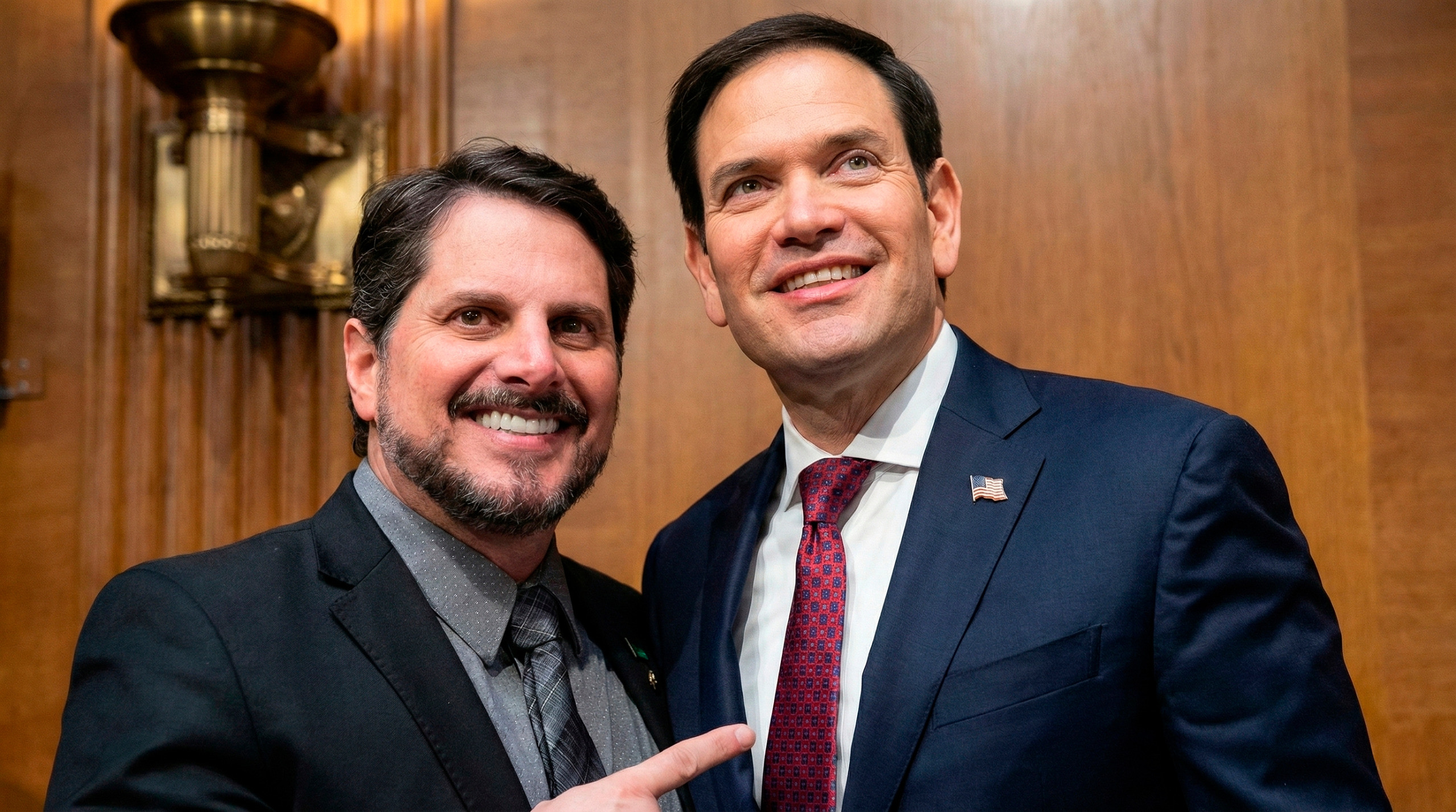 Senador Marcos do Val e Secretario Marco Rubio