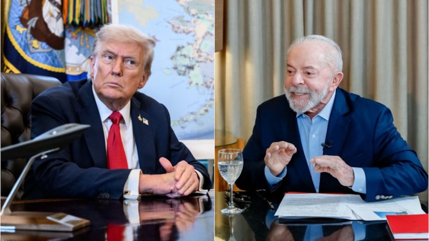 Encontro entre Lula e Trump